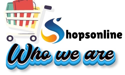 Blue and White Cute Funny Online Shop Trolley Logo (4)